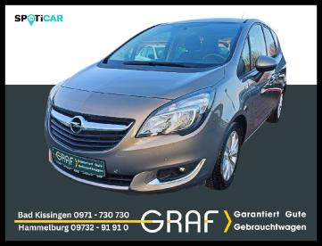 SPOTICAR Opel Meriva Drive *ahk*silehz*ephv+h*klimaauto*lm* Gebraucht - Familienauto Benzin  - Bad Kissingen - 1201234125_1