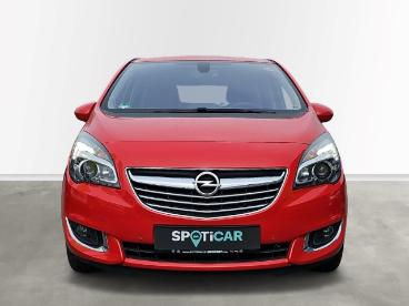 SPOTICAR Opel Meriva B Innovation 1.4 Turbo Eat6 Navi Leder Mehrzonenkl Gebraucht - Familienauto Benzin Rot - Homburg - 1201234325_2