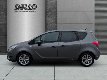 SPOTICAR Opel Meriva 1.4 T Drive Navi Ahk Mehrzonenklima Ambientebeleuc Gebraucht - Familienauto Benzin Anthrazit - Preetz - 1201256569_2
