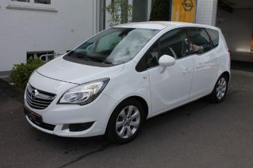 SPOTICAR Opel Meriva 1.4 Cosmo, Zv, Klimaautomatk Gebraucht - Familienauto Benzin Weiß - Riedlingen - 1201287004_1