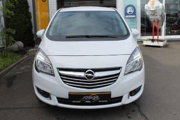 SPOTICAR Opel Meriva 1.4 Cosmo, Zv, Klimaautomatk Gebraucht - Familienauto Benzin Weiß - Riedlingen - 1201287004_2