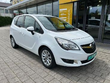 SPOTICAR Opel Meriva B 1.4 Drive **winterpaket*16´´ Alu** Gebraucht - Familienauto Benzin Weiß - Furth Im Wald - 1201303959_2