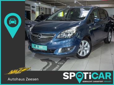 SPOTICAR Opel Meriva Klima Shz Navi Kamera Pdc Gebraucht - Familienauto Benzin Blau - Zeesen - 1201314849_1