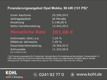 SPOTICAR Opel Mokka Gs Line 1.2 Turbo 130 Ps Allwetter Shz Pdc Kamera Gebraucht - Suv Benzin Schwarz - Aachen - 1201229049_2
