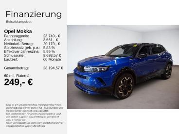 SPOTICAR Opel Mokka B Gs 1.2 Hybrid 48v 100kw Edct6+shz++ Gebraucht - Suv Benzin Blau - Berlin - 1201265648_2