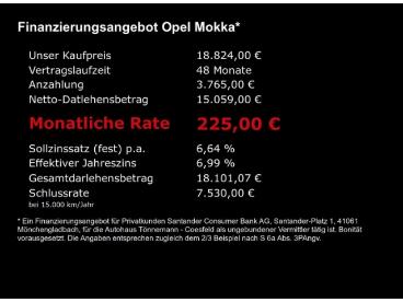 SPOTICAR Opel Mokka B Gs At+ruckfahrkamera+sitz-/lenkradheizung+parkpi Gebraucht - Suv Benzin Schwarz - Coesfeld - 1201343444_5