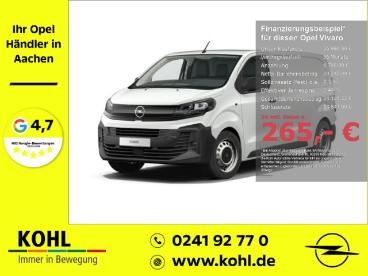 SPOTICAR Opel Vivaro Kasten M 1.5d 120ps Start/stop Ahk Pdcv+h Allwette Gebraucht -  Diesel Weiß - Aachen - 1201285411_1