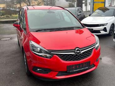 SPOTICAR Opel Zafira On 7-sitzer Ruckfkam Shz Lhz Fahrradtrager Gebraucht - Familienauto Benzin Rot - Thanstein - 1201214811_2