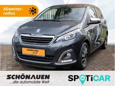 SPOTICAR Peugeot 108 Top Collection 1.0 Vti ++shz+bt+allw+klima++ Gebraucht - Kleinwagen Benzin Grau - Solingen - 1201197702_1