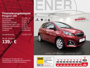 SPOTICAR Peugeot 108 Style Top Vti 72 1.0 *faltdach*kamera*shz* Gebraucht - Kleinwagen Benzin  - Berlin - 1201204377_2