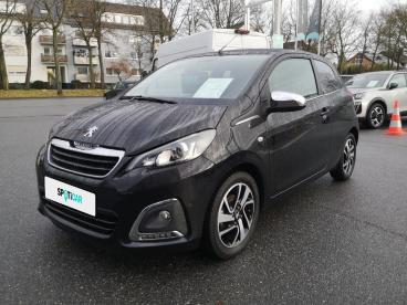 SPOTICAR Peugeot 108 Top! Allure Vti72;*audio *shz Gebraucht - Kleinwagen Benzin Schwarz - Neu-isenburg - 1201216832_1