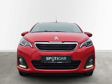 SPOTICAR Peugeot 108 Active Dab Shz Notbremsass. Tel.-vorb. Berganfahra Gebraucht - Kleinwagen Benzin Rot - Homburg - 1201228621_2