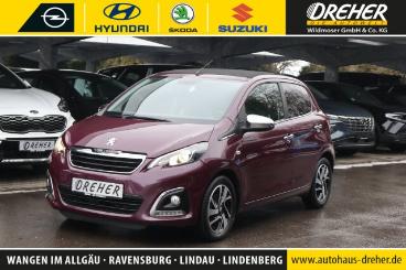 SPOTICAR Peugeot 108 1.2 Puretech Allure Klima/sitzhzg./lm Bc/nsw Gebraucht - Kleinwagen Benzin  - Wangen Im Allgäu - 1201231246_1