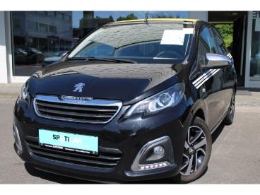 SPOTICAR Peugeot 108 Top! Collection 72 5turig *ganzjahresreifen* Gebraucht - Kleinwagen Benzin Schwarz - Remscheid - 1201236605_1
