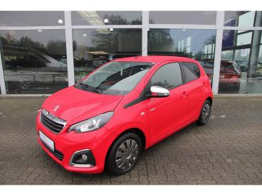 SPOTICAR Peugeot 108 Style Pt 72 Shz Klima Rfk 5-t. Zv Bluetooth Gebraucht - Kleinwagen Benzin Rot - Neumünster - 1201244394_1