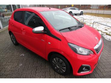 SPOTICAR Peugeot 108 Style Pt 72 Shz Klima Rfk 5-t. Zv Bluetooth Gebraucht - Kleinwagen Benzin Rot - Neumünster - 1201244394_3