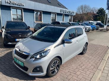 SPOTICAR Peugeot 108 108 Top Collection + Shz + Ruckfahrkamera Gebraucht - Kleinwagen Benzin Silber - Bad Langensalza - 1201253051_1