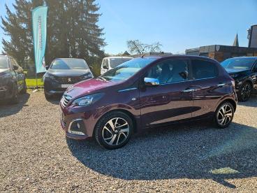 SPOTICAR Peugeot 108 Top Allure,eph,shz Gebraucht - Kleinwagen Benzin Rot - Altenstadt - 1201279060_1