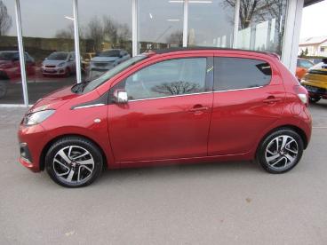 SPOTICAR Peugeot 108 Stoffdach Gebraucht - Kleinwagen Benzin Rot - Riedlingen - 1201280481_1