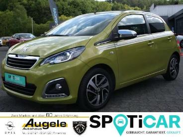 SPOTICAR Peugeot 108 Top Collection 72ps | Faltdach | Sitzheizung | Gebraucht - Kleinwagen Benzin Grün - Finnentrop - 1201286593_1