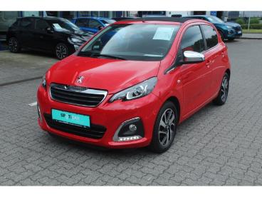 SPOTICAR Peugeot 108 Top! Allure 72 5turig *sitzheizung+klimaautomatik* Gebraucht - Kleinwagen Benzin Rot - Remscheid - 1201293295_1