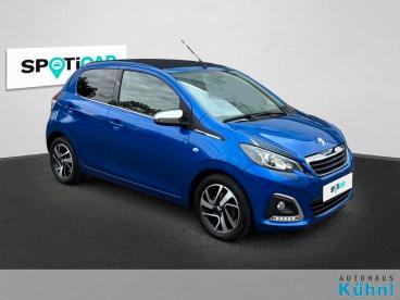 SPOTICAR Peugeot 108 Top Collection Gebraucht - Kleinwagen Benzin Hellblau - Hassfurt - 1201297652_3