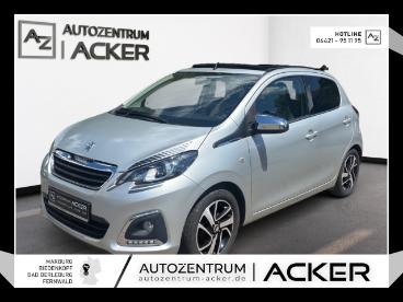 SPOTICAR Peugeot 108 Top Collection 1.0 Vti Sitzhzg/dab/touch Gebraucht - Kleinwagen Benzin Silber - Marburg - 1201309027_1