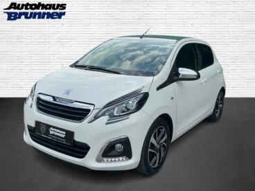 SPOTICAR Peugeot 108 Vti 72 Top! Collection, Sitzheizung Gebraucht - Kleinwagen Benzin Weiß - Starnberg- Wangen - 1201325874_1