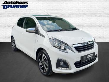 SPOTICAR Peugeot 108 Vti 72 Top! Collection, Sitzheizung Gebraucht - Kleinwagen Benzin Weiß - Starnberg- Wangen - 1201325874_3