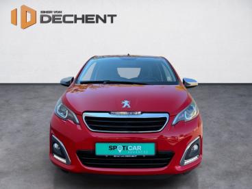 SPOTICAR Peugeot 108 1.0 Vti Style Klima,radio,allwetterreifen Gebraucht - Kleinwagen Benzin Rot - Saarbrücken - 1201331024_3
