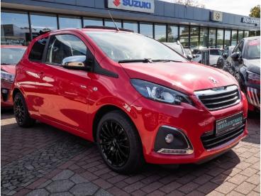 SPOTICAR Peugeot 108 Style Klima Elek.faltdach Shz Alu Allwetter Gebraucht - Kleinwagen Benzin Rot - Lünen - 1201350419_2