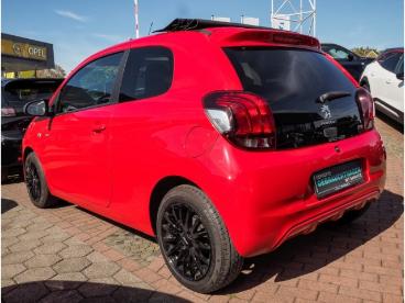 SPOTICAR Peugeot 108 Style Klima Elek.faltdach Shz Alu Allwetter Gebraucht - Kleinwagen Benzin Rot - Lünen - 1201350419_4