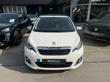 SPOTICAR Peugeot 108 Top Collection 1.0 Vti Gebraucht - Kleinwagen Benzin Weiß - Penzberg - 1201356332_2