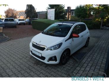 SPOTICAR Peugeot 108 Roland Garros+faltdach+klima+tempomat+bluetooth+zv Gebraucht - Kleinwagen Benzin Weiß - Erkelenz - 1201357915_2