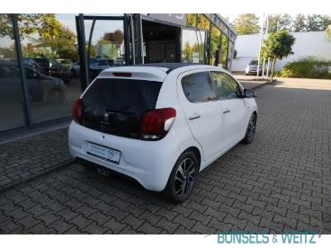 SPOTICAR Peugeot 108 Roland Garros+faltdach+klima+tempomat+bluetooth+zv Gebraucht - Kleinwagen Benzin Weiß - Erkelenz - 1201357915_4