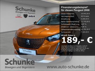 SPOTICAR Peugeot 2008 E- Allure Pack Digitales Cockpit Led Apple Carplay Gebraucht - Suv Elektro Orange - Aurich - 1201310826_1