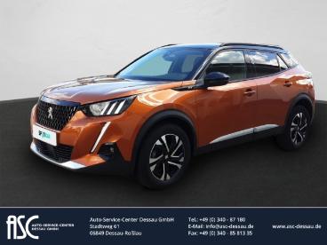 SPOTICAR Peugeot 2008 Gt/navi/kamera/klimaautom./allwetter/carplay Gebraucht - Suv Benzin Orange - Dessau - 1201339219_1