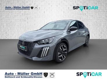SPOTICAR Peugeot 208 Hybrid 145 Eat Gt/ Navi/ Led/ Kamera Gebraucht - Kleinwagen Benzin Grau - Delitzsch - 1201301018_1