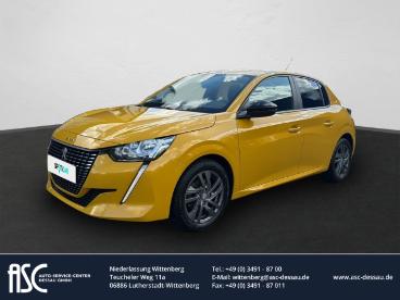 SPOTICAR Peugeot 208 Active Pack/led/eph/sitzh/kamera/carplay/allwetter Gebraucht - Kleinwagen Benzin Gelb - Dessau - 1201339590_1
