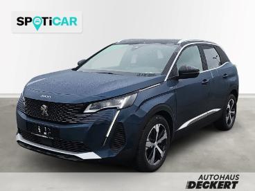 SPOTICAR Peugeot 3008 Gt 1.2 Puretech Navi Digitales Cockpit Led Acc 2-z Gebraucht - Suv Benzin Blau - Blieskastel - 1201192877_1