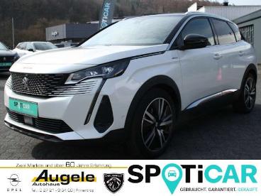 SPOTICAR Peugeot 3008 Plug-in Hybrid 225ps | Gt-pack | S-dach | Ahk | Gebraucht - Suv Plug-in Hybrid Weiß - Finnentrop - 1201257574_1