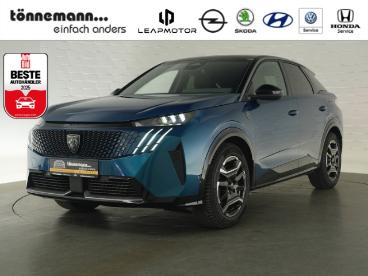 SPOTICAR Peugeot 3008 E Gt 73kwh+navi+led Matrix+360 Grad Kamera+schiebe Gebraucht - Suv Elektro Blau - Coesfeld - 1201343449_1