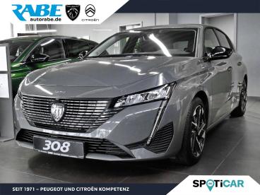 SPOTICAR Peugeot 308 Allure 130 Bluehdi Autom+keyless+kamera 360 Gebraucht - Limousine Diesel Grau - Eschwege - 1201091622_1