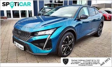 SPOTICAR Peugeot 408 Hybrid 136 E-dsc6 Allure Agr-fahrersitz, Acc, Uvm. Gebraucht - Limousine Benzin Blau - Hollern-twielenfleth - 1201175466_1