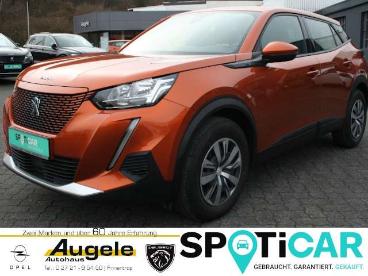 SPOTICAR Peugeot 2008 E-2008 Active 136ps Sitzheizung, Akku 91,7%, 11kw-lader Gebraucht - Suv Elektro Orange - Finnentrop - 1201234532_1