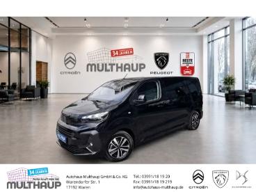SPOTICAR Peugeot Traveller Allure L2 7-sitzer Standhzg Lenkradhzg Gebraucht - Van Diesel Schwarz - Waren - 1201324281_1
