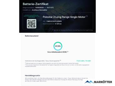 SPOTICAR Polestar 2 Single Long Range Prime/360/acc/blis/19´´/pano Gebraucht - Kleinwagen Elektro Schwarz - Bielefeld - 1201343570_2