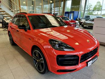 SPOTICAR Porsche Cayenne Turbo S E-hybrid, Sport-chrono, Pccb! Gebraucht - Suv Plug-in Hybrid Orange - Lilienthal - 1201359351_2