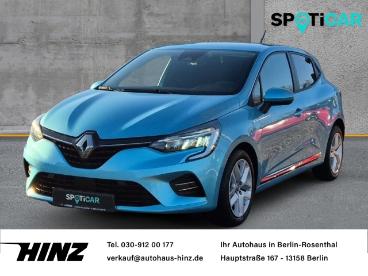 SPOTICAR Renault Clio V Zen 1.0, Klima,pdc,navi,aux,bt,start/stop Gebraucht - Kleinwagen Benzin Blau - Berlin - 1201207844_1