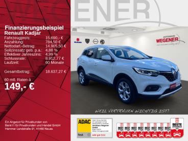 SPOTICAR Renault Kadjar 1.3 Tce140 Limited Sound*navi*pdc Gebraucht - Suv Benzin Weiß - Berlin - 1201329478_2